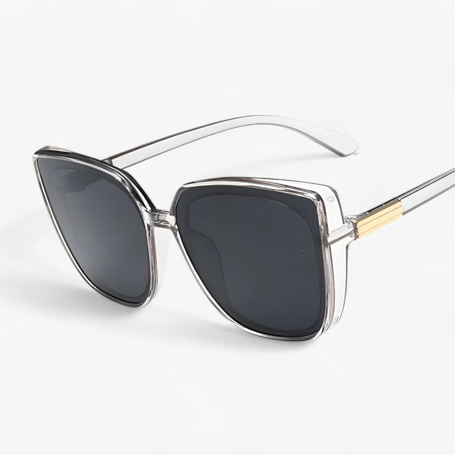 Cat Eye Sunglasses : Zonnebril Oranje Grijs - Mariana Vintage Kat-ogle - Chic en Gedurfde Stijl in van Pantino