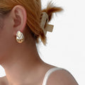 Oorbellen Goud - Trendi Metalen - Elegante Feest Sieraden