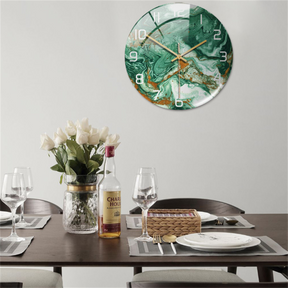 home & garden : Timeless Marble Klok Groen in van Pantino