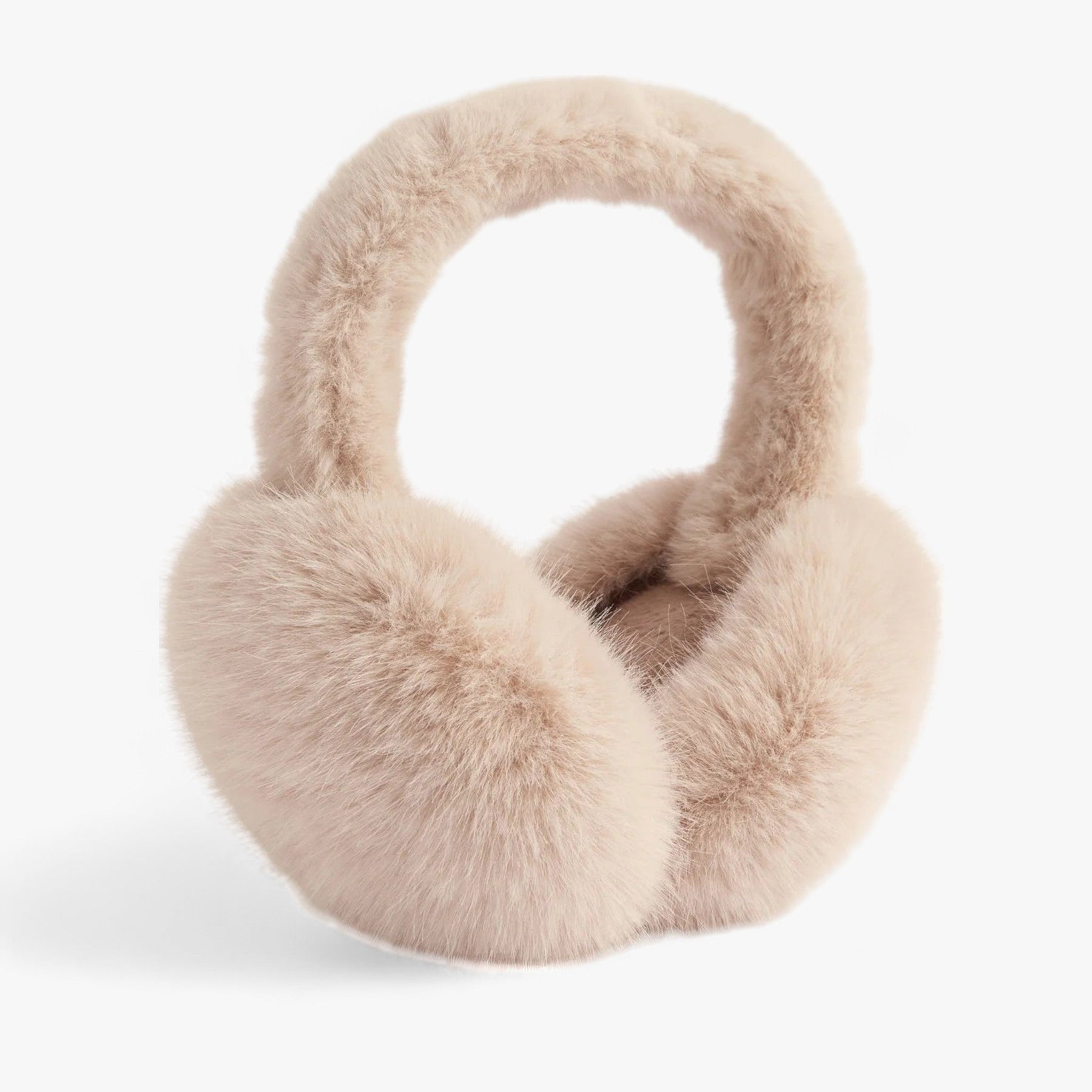 Earmuffs : Nepvachten in Kunstbont - Gezellige Winterwarmte - Zwart Wit in van Pantino