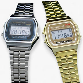 watches : Horloge Rosé Goud - Roestvrij Staal Militair Digitaal in van Pantino