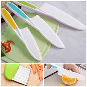 home & garden : LittleChefs Knives Set: Waar Veiligheid en Plezier Samenkomen in van Pantino