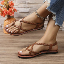 Sandals : Sandalen Dames Wit - Verstelbare Sportieve - Ideaal voor die Actief en Ondersteunend Willen zijn in Bruin van Pantino