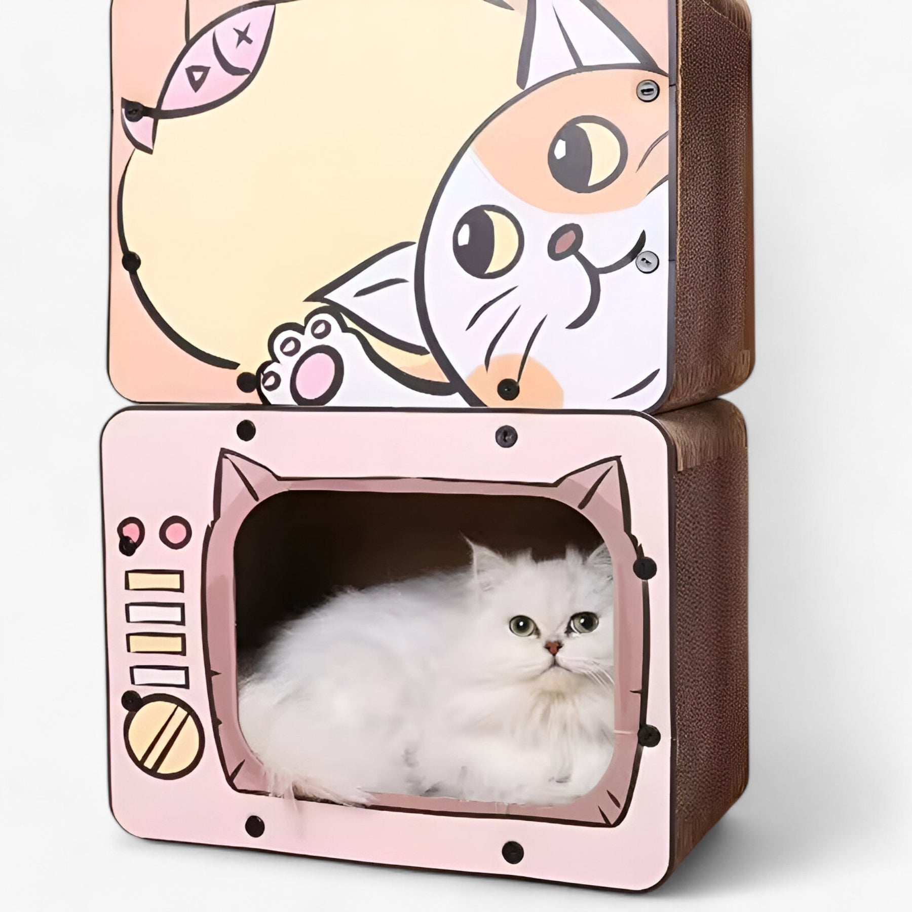 pets : Nova Creatieve Krabpaal voor Televisie - Bruin in van Pantino
