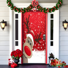 home & garden : HolidayCheer - Kerst Achtergrondbanner van Polyester - Creëer een Feestelijke Sfeer voor Uw Decoraties in Stijl-6 van Pantino