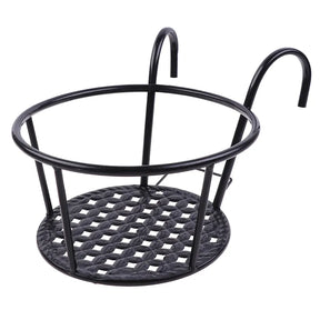 home & garden : Unieke Plantenhanger - Geniet van de Natuur Overal en Altijd - Wit in Zwart van Pantino