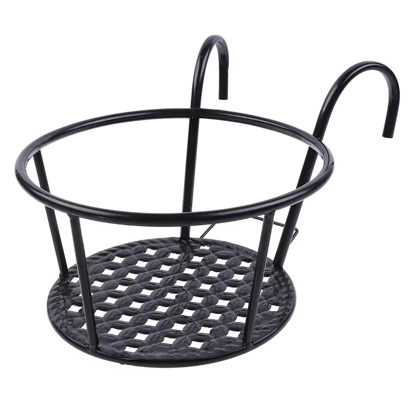 home & garden : Unieke Plantenhanger - Geniet van de Natuur Overal en Altijd - Wit in Zwart van Pantino
