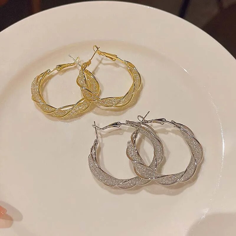 Earrings : Oorbellen Goud - Jewelance Twist - Fashion Twist in van Pantino