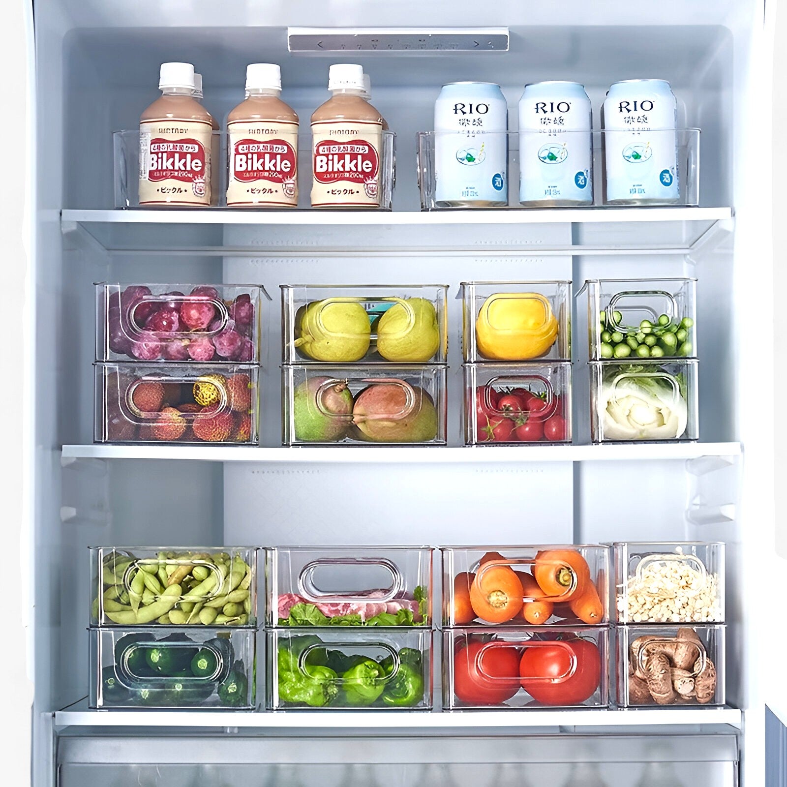 home & garden : FreshKeeper - Transparante Koelkast Organizer in van Pantino