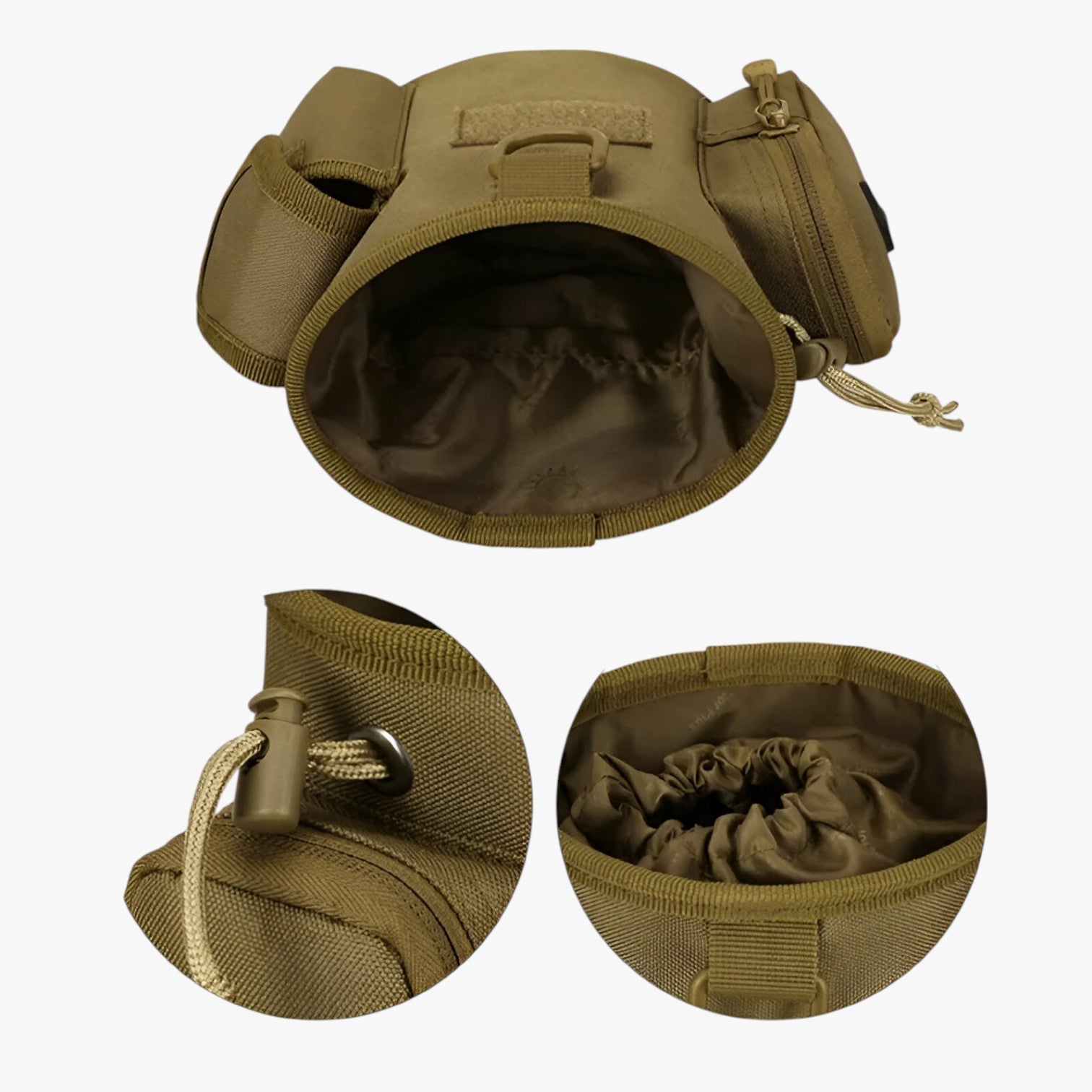 bags : Draagbare Snacktas voor Honden, Handsfree Training en Buitenwandelingen - Zwart in van Pantino