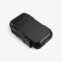 Portable Safe : Draagbare ABS Veiligheidskoffer voor Waardevolle Spullen - Grijs in Zwart van Pantino