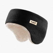 Earmuffs : Geluiddempende oorkappen voor volwassenen - Comfortabel grijs bont voor rust en concentratie in Zwart van Pantino