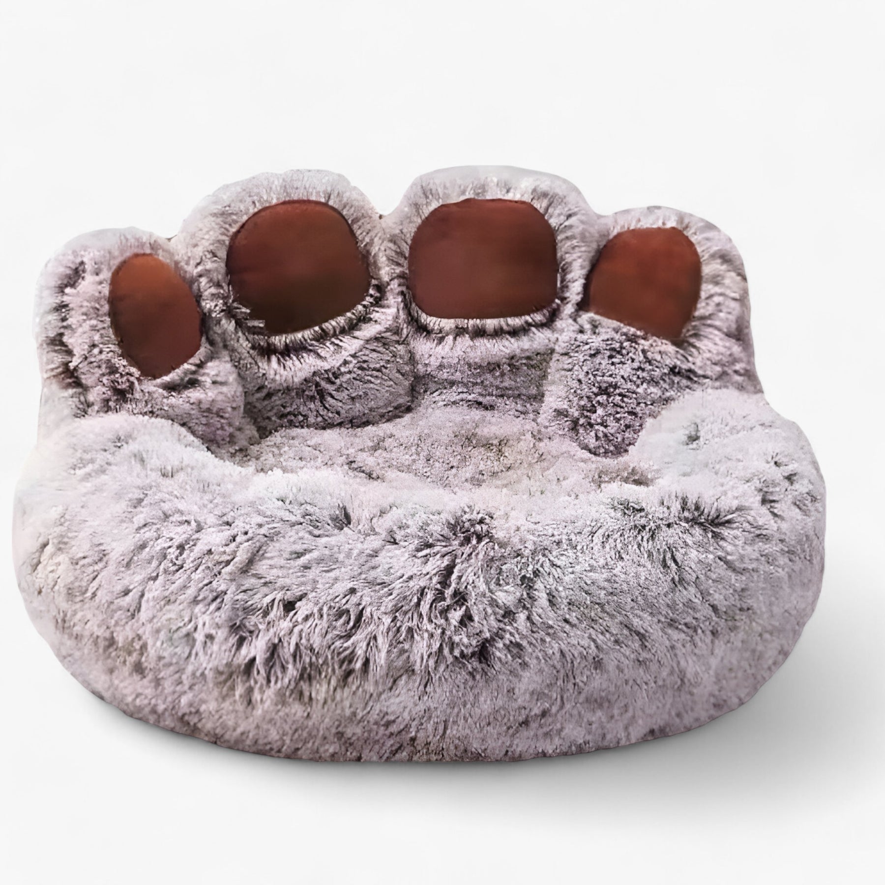 pets : Fido Fluff - Pluizig en Comfortabel Hondenbed in Gradient Koffie van Pantino