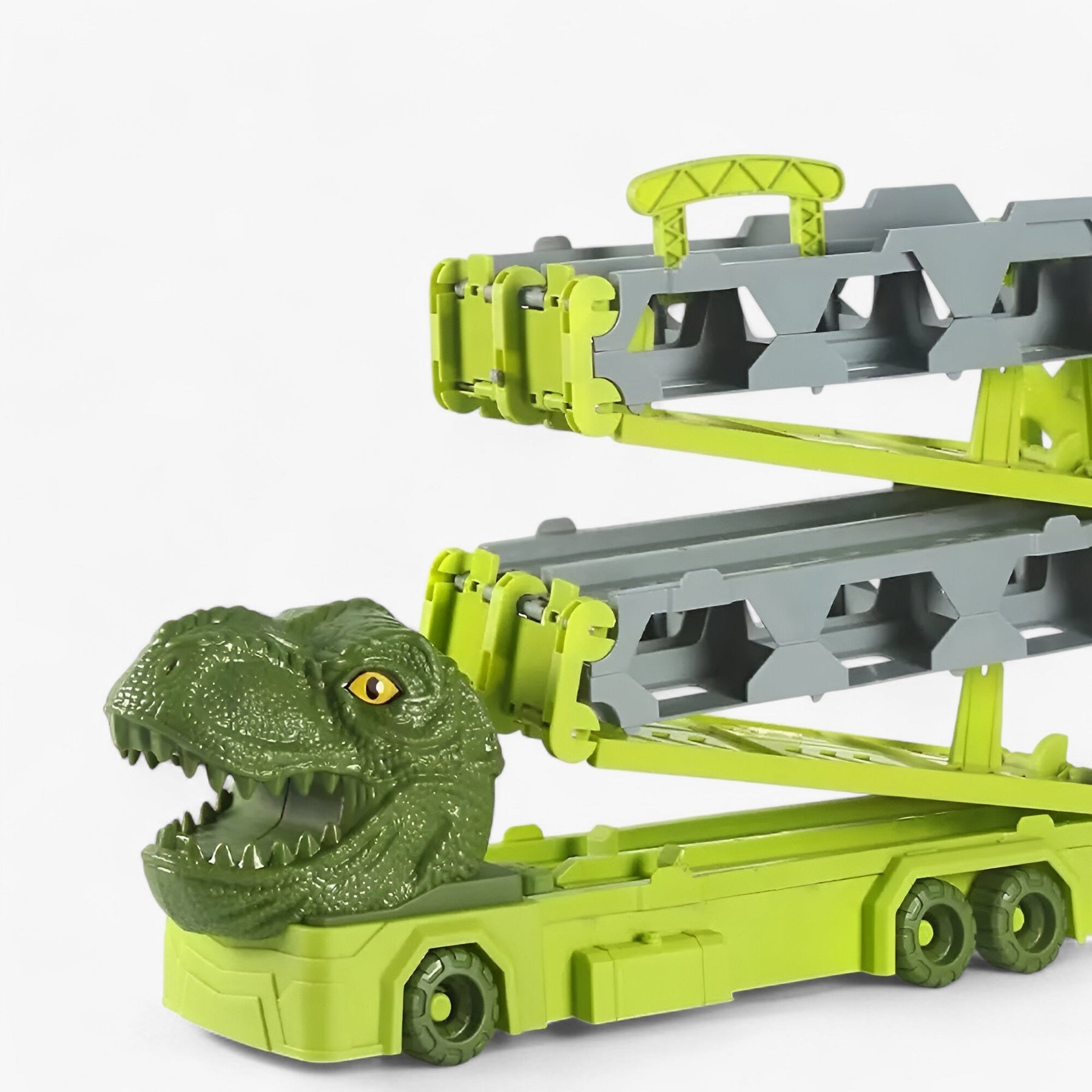 pets : Dinosaurus Race Truck - Eindeloos Plezier - Militair Groen in militair groen van Pantino