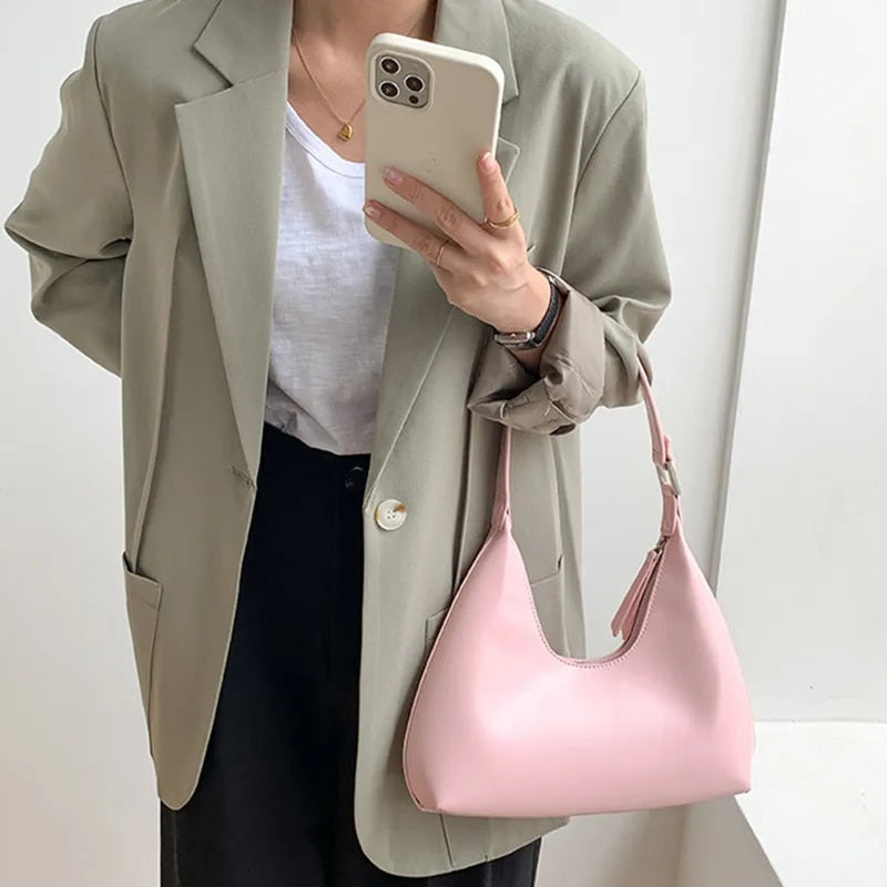 bags : Vrijetijdstas Dames - Kleine Luxe PU-Leer Stijl - PU-Leer in van Pantino