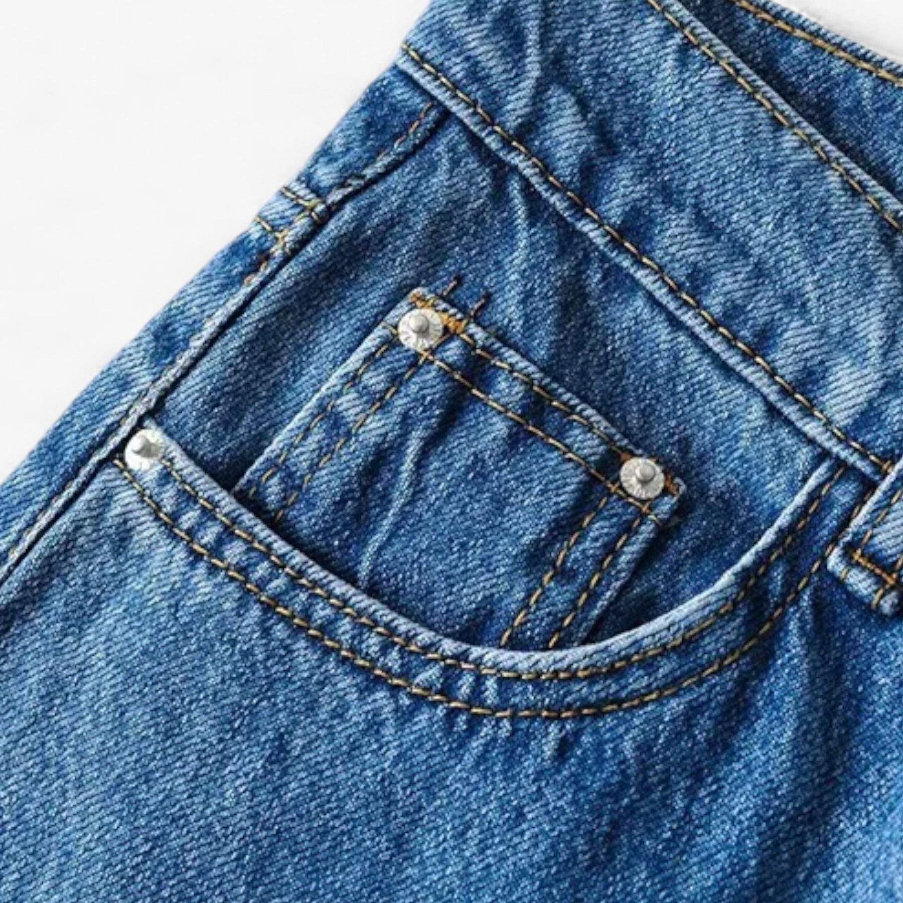Pants : Broek met Wijde Pijpen - Eenvoudig en Elegant - Donkerblauw in van Pantino