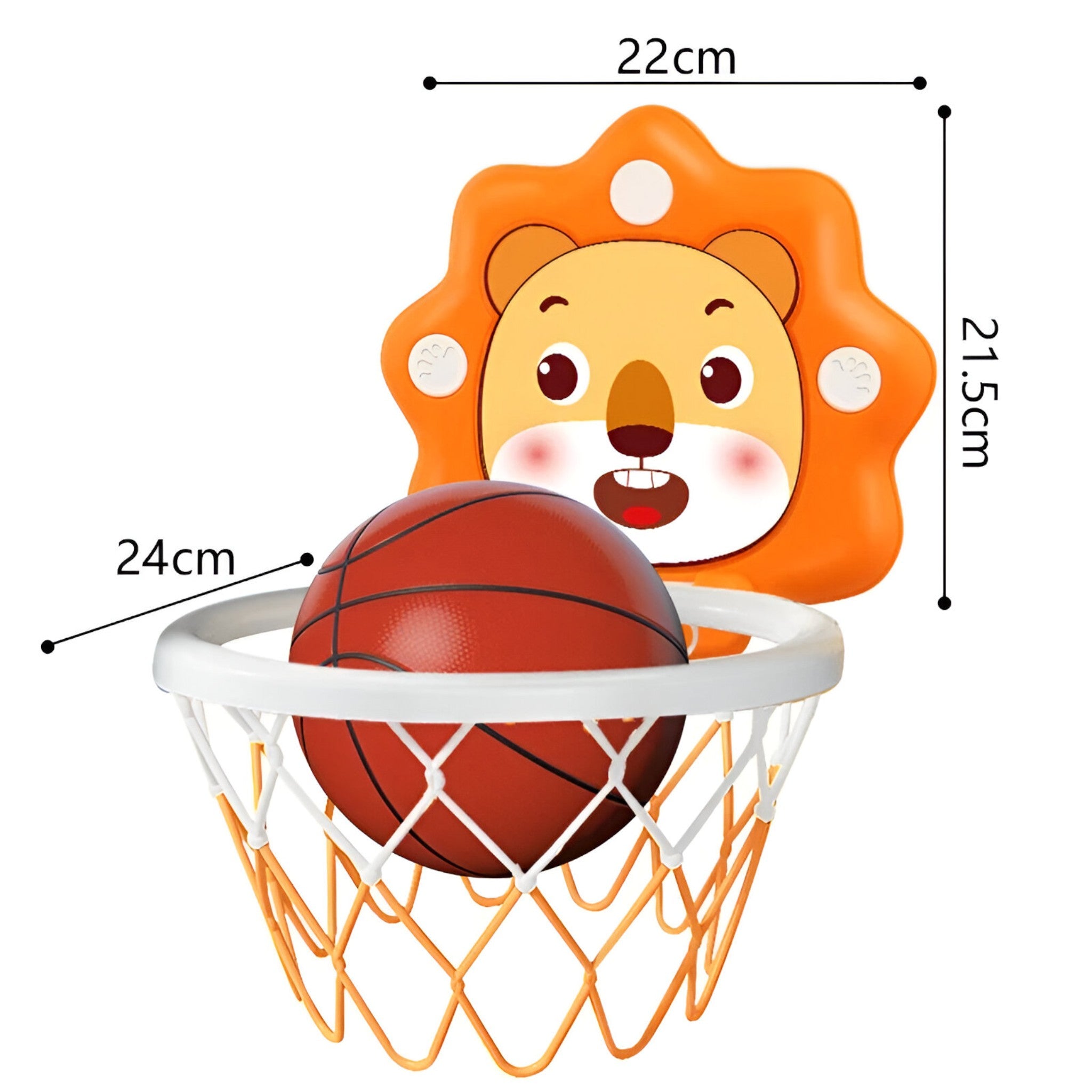 outdoor equipment : MiniHoops - Basketbal Speelgoed Kinderen - Oranje in van Pantino