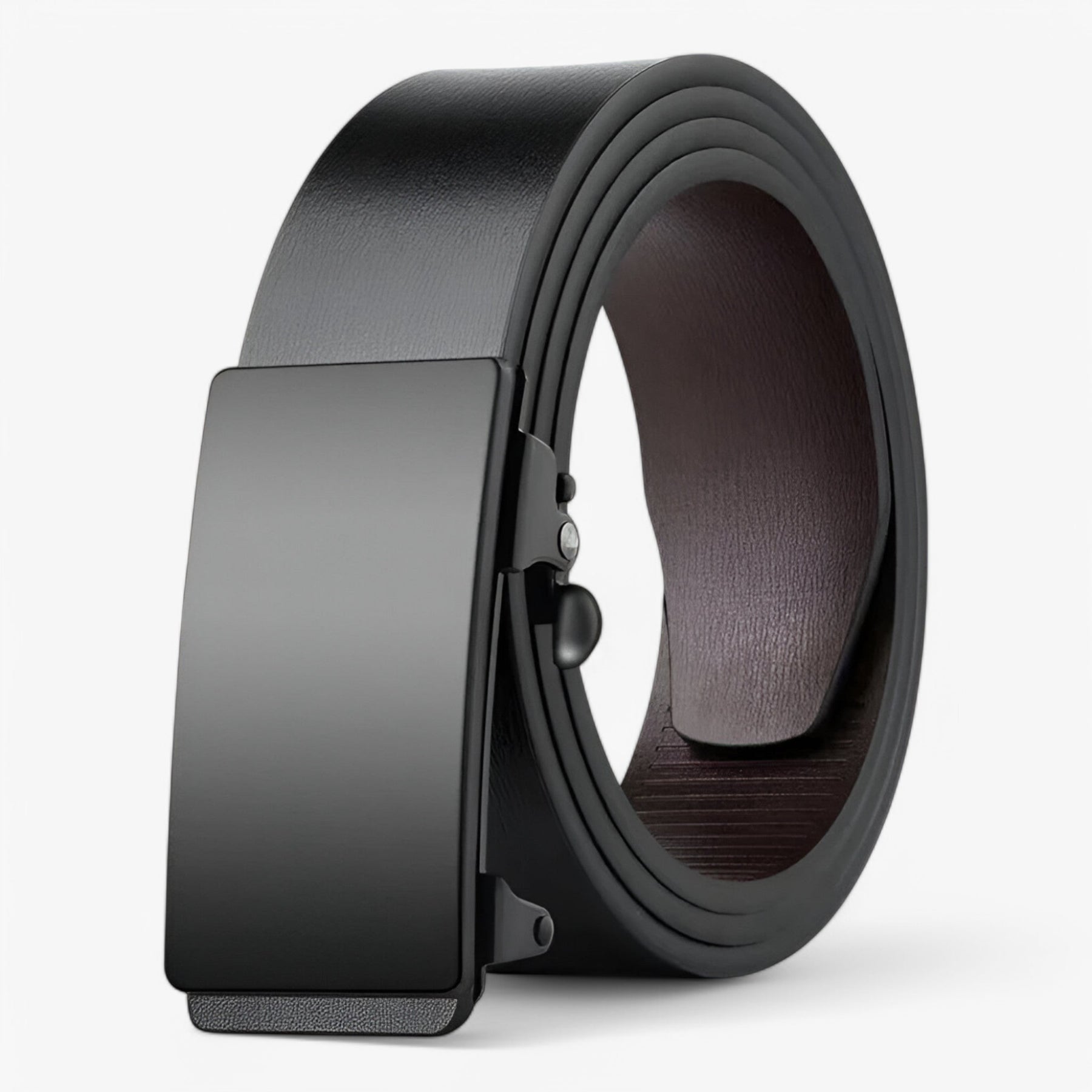 Belt : Heren Riem voor Verfijnde Stijl - Zwart in Zwart 2 van Pantino