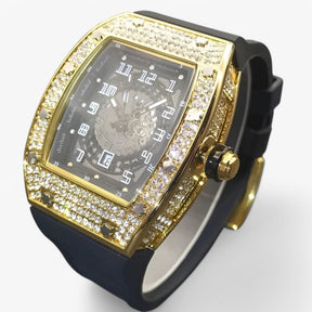 watches : Horloge Zwart - Luxe Tonneau in van Pantino
