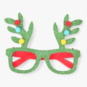 Party Glasses : Bril Heren - Feestelijke Celebrant - Kerstbril met Kerstman, Kerstboom en Sneeuwman in R van Pantino