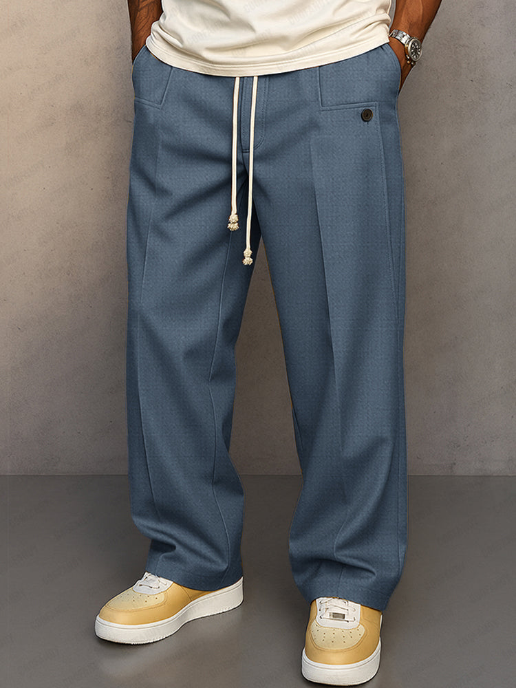 Men's Pants : Elvair Elegant Pants voor heren – Strakke, verfijnde stijl met dagelijks comfort in van Pantinoshop