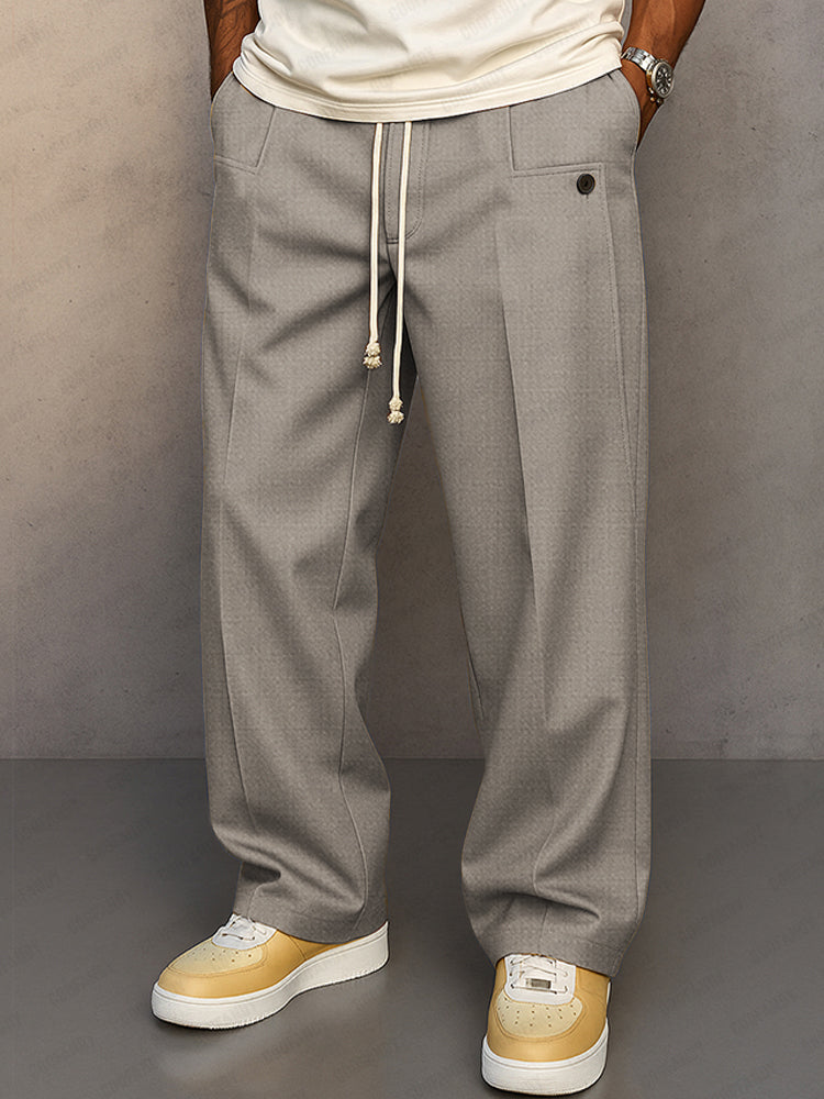 Men's Pants : Elvair Elegant Pants voor heren – Strakke, verfijnde stijl met dagelijks comfort in van Pantinoshop