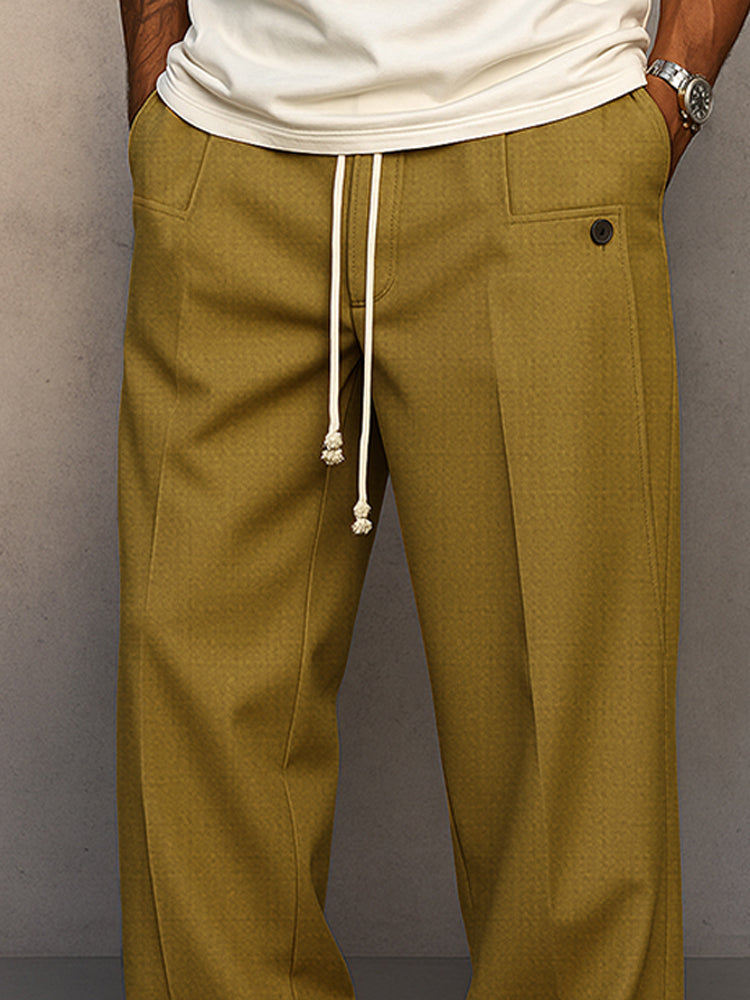 Men's Pants : Elvair Elegant Pants voor heren – Strakke, verfijnde stijl met dagelijks comfort in van Pantinoshop