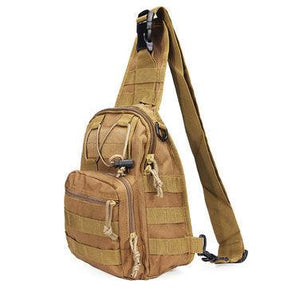 bags : Crossbody Tas Heren Leger Geel - Slingbag voor Buitensport in van Pantino