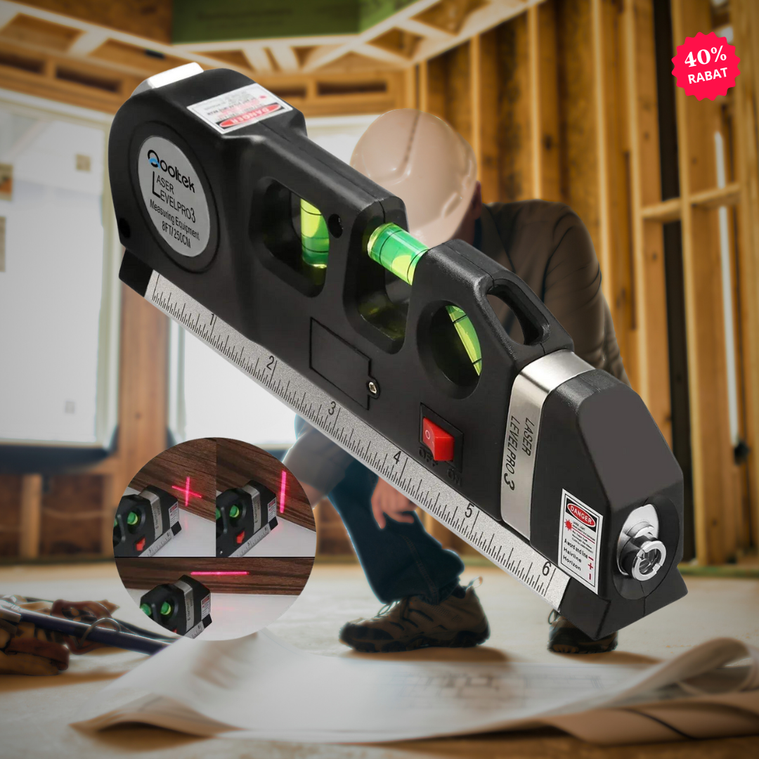 outdoor equipment : MultiTool - Het Perfecte Gereedschap met Laser en Waterpas Gecombineerd in van Pantino