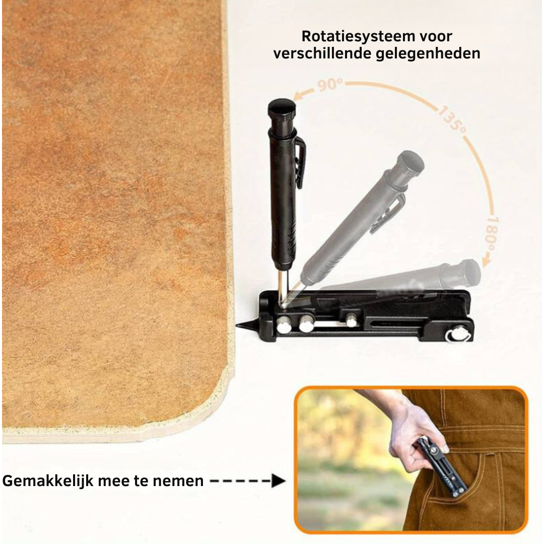 outdoor equipment : EdgeMark Multitool - Markeren Precisie Fanatieke Klusser - Metaal in van Pantino