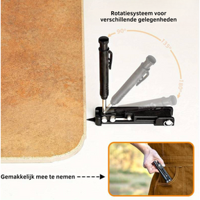 outdoor equipment : EdgeMark Multitool - Markeren Precisie Fanatieke Klusser - Metaal in van Pantino