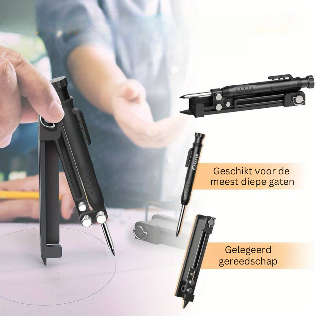 outdoor equipment : EdgeMark Multitool - Markeren Precisie Fanatieke Klusser - Metaal in van Pantino