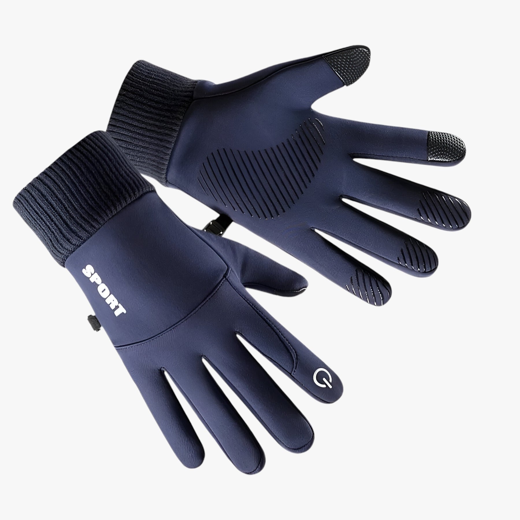 Men's Gloves : Handschoenen Heren Blauw - Warme en Waterdichte in Blauw van Pantino