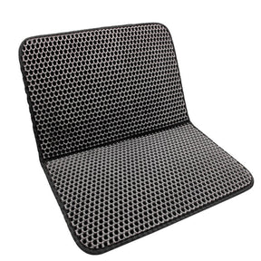 pets : NonSlipPurrfect - Houd Je Vloer Schoon en Droog met Deze Handige Kattenbakmat - Zwart in van Pantino