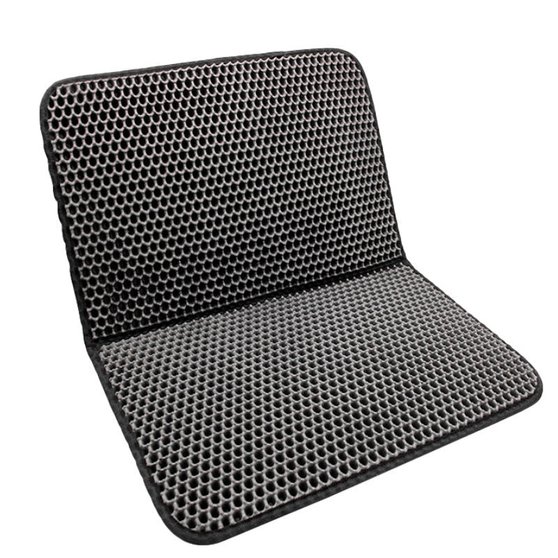 pets : NonSlipPurrfect - Houd Je Vloer Schoon en Droog met Deze Handige Kattenbakmat - Zwart in van Pantino