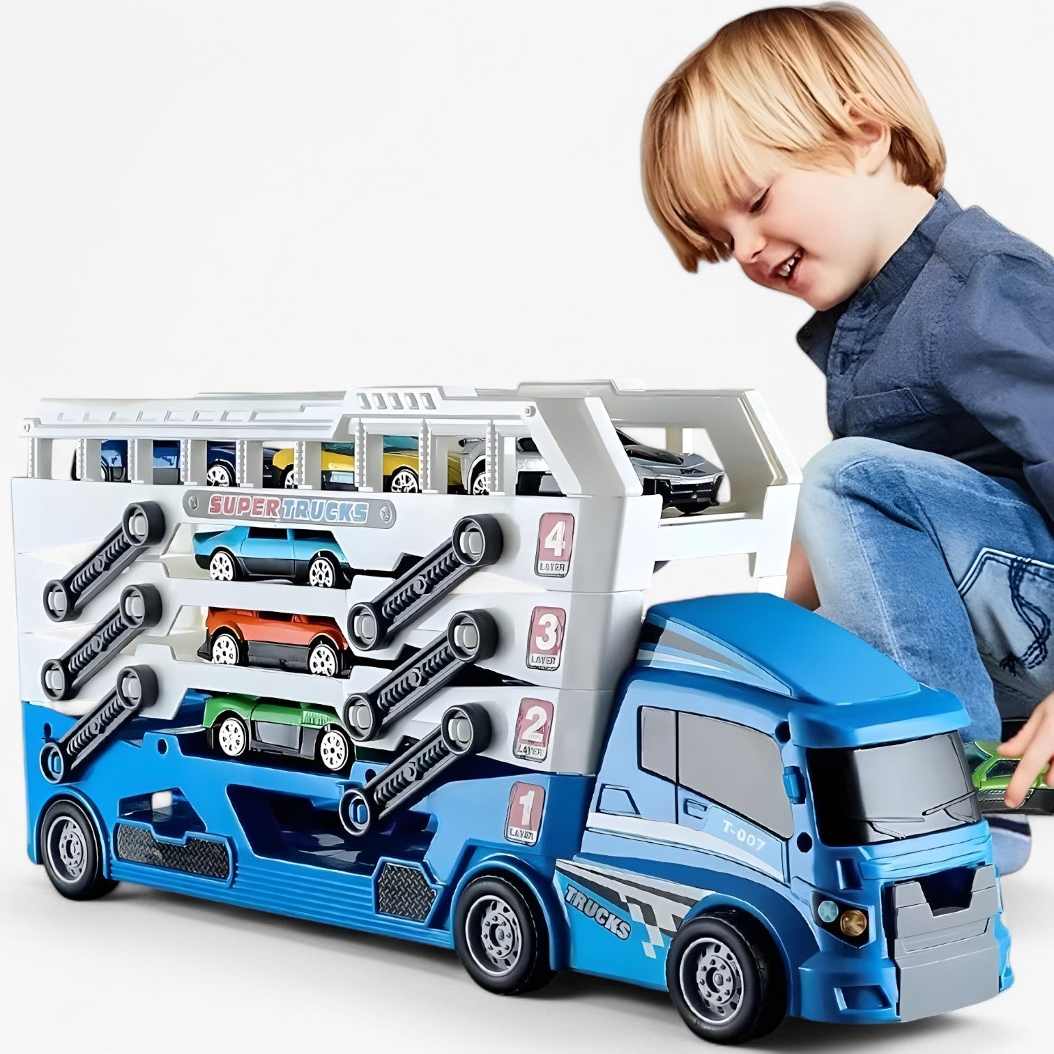 pets : Leuk Transportspel Kinderen - Blauw in Blauw van Pantino