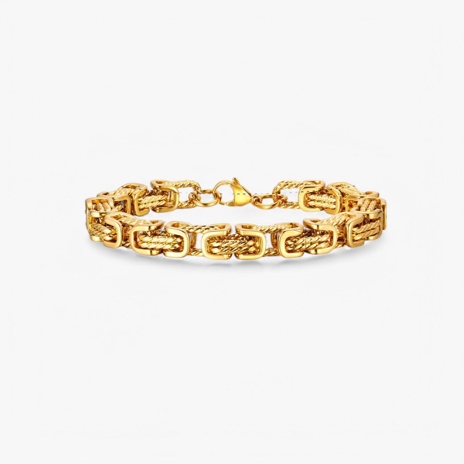 Bracelet : Armband Heren Zilver - Robuust en Tijdloos - Grote in van Pantino