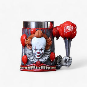 Mug : Creatieve RVS Kunststof Beker - Grappige Beker voor Bier en Koffie - Zwart in van Pantino