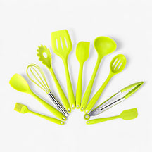 home & garden : Complete Silicone Keukenset voor Makkelijk Koken - Blauw in Groen van Pantino