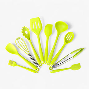 home & garden : Complete Silicone Keukenset voor Makkelijk Koken - Blauw in Groen van Pantino