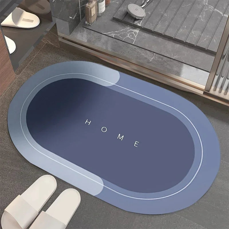 home & garden : AquaLux - Super Absoberende Badmat - Blauw in Blauw van Pantino