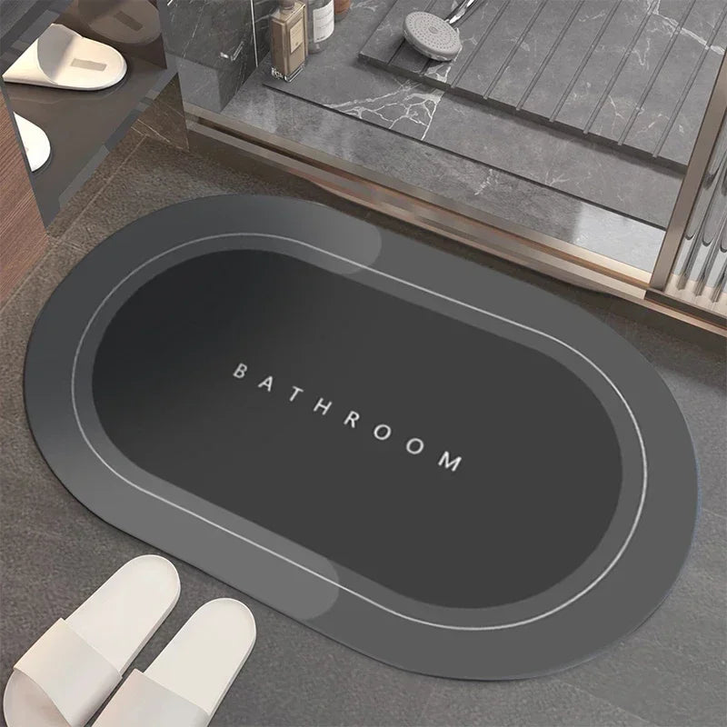 home & garden : AquaLux - Super Absoberende Badmat - Blauw in van Pantino