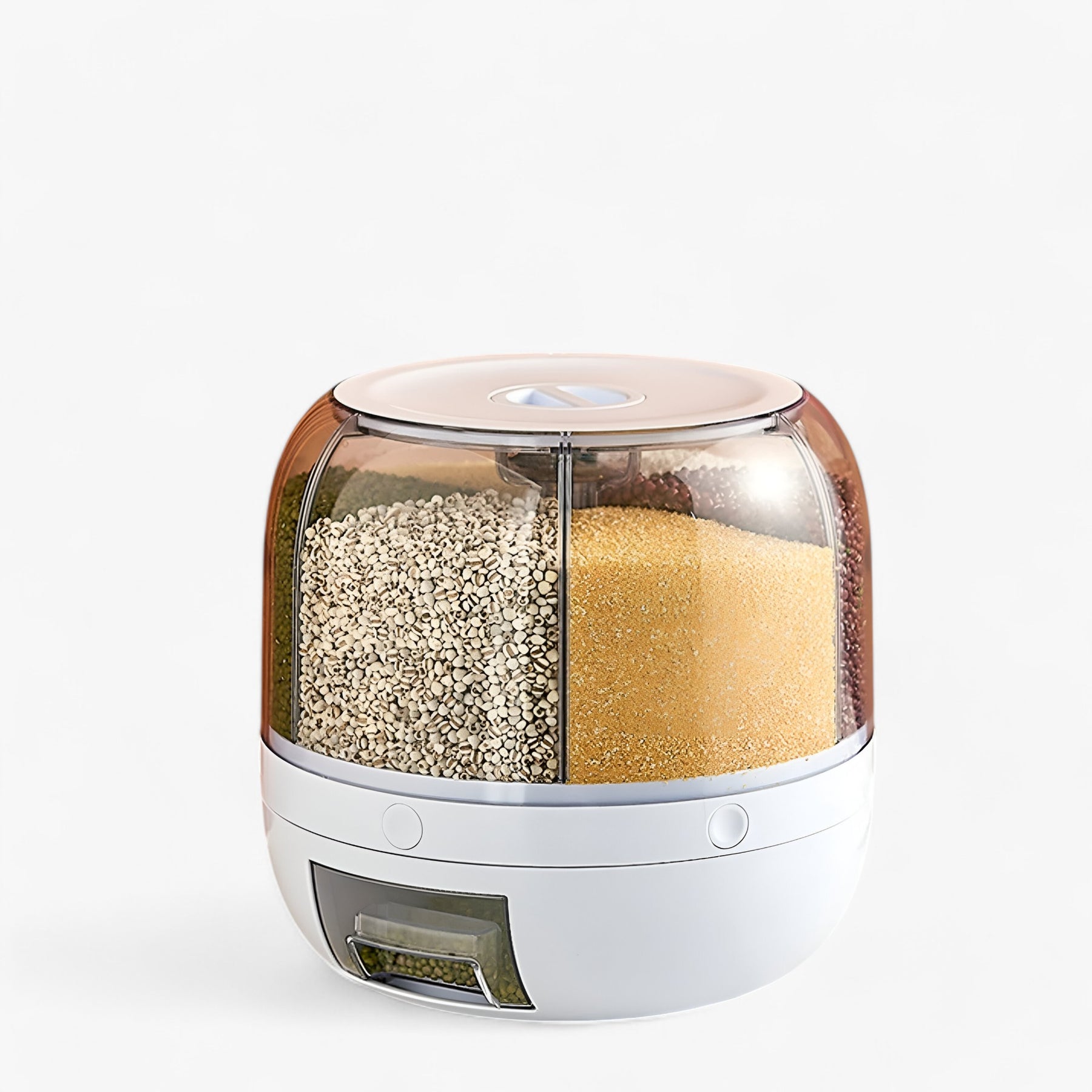 home & garden : Slimme Graandispenser met Insectbescherming - Licht Grijs in van Pantino