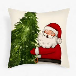 home & garden : Housse de Coussin en Lin de Noël - Décor Festif Et Confortable Pour La Maison in 17 van Pantino