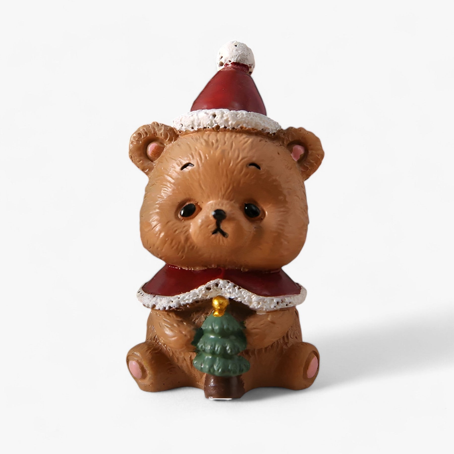 home & garden : Micro Landschap Kerstdecoraties - Voeg een Schattige Touch Toe aan Uw Bureau en Auto in De beer van Pantino