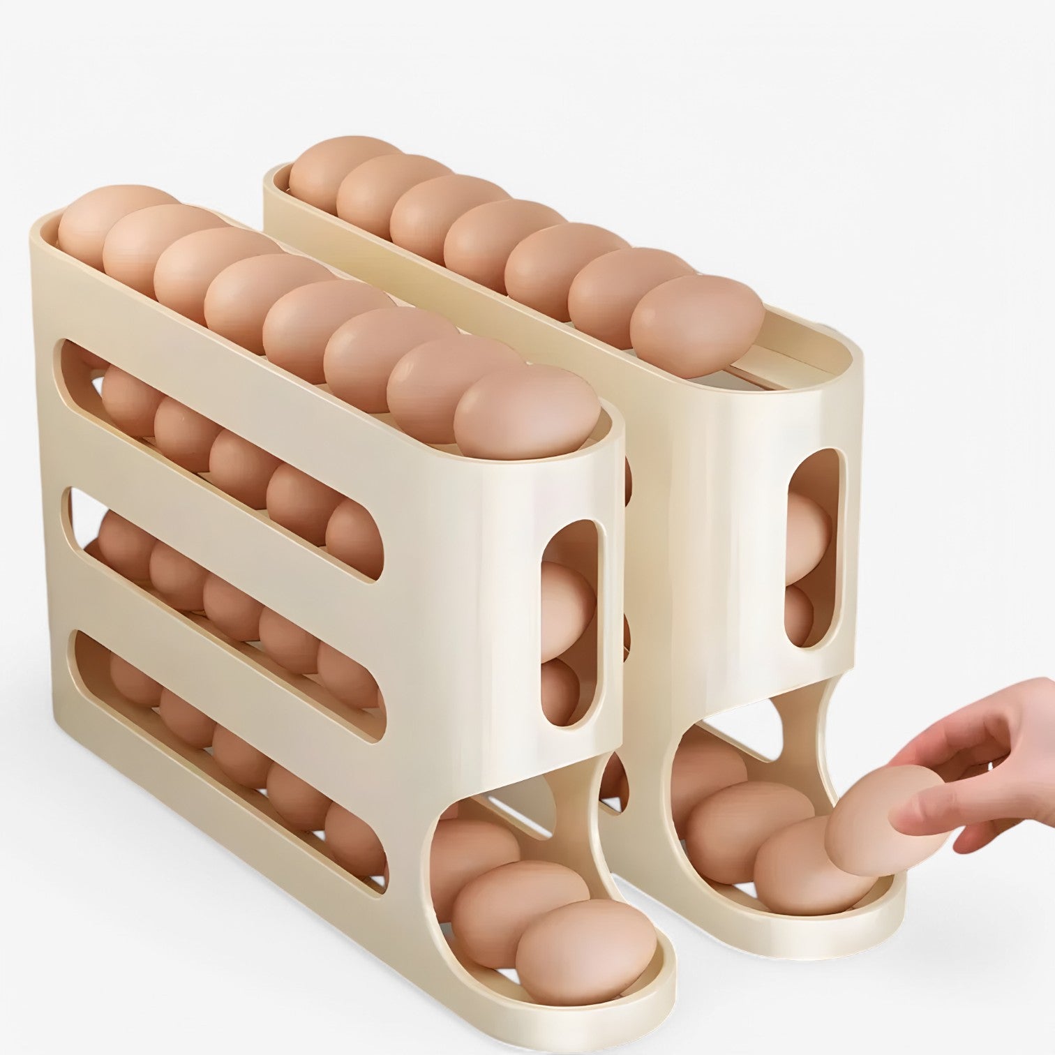 home & garden : Automaat voor Eieren - Altijd een Vers Ei Binnen Handbereik - Wit in van Pantino