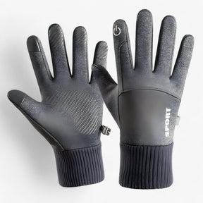 Gloves : Handschoenen Grijs - Winter Waterdichte - Warmte, Grip & Touchscreen in Grijs van Pantino