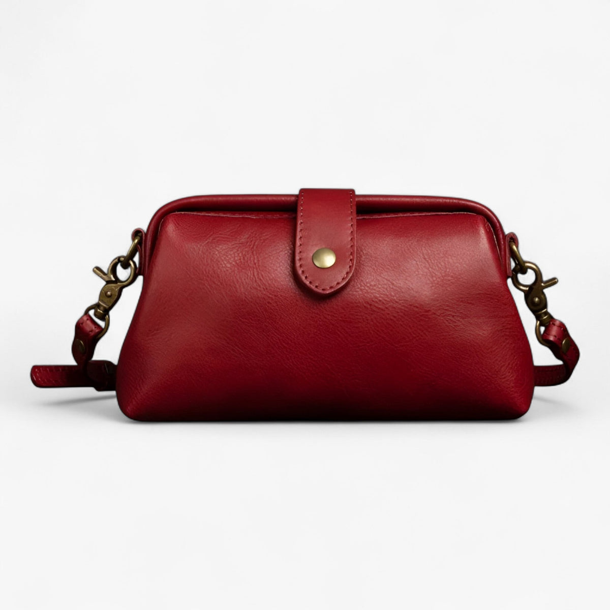 bags : Elegante Schoudertas Dames - Compacter Design en Lichtgewicht - Rood in Rood van Pantino