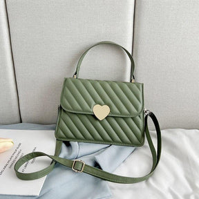 Tassen : Love Handtas Dames Groen - Schoudertas Casual in Green van Pantino
