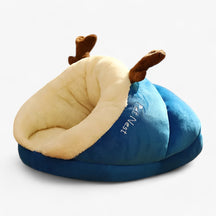 pets : Slipper Huisdierenbed Groen in Blauw van Pantino